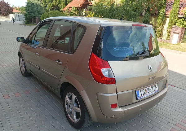 Renault Scenic cena 16200 przebieg: 170000, rok produkcji 2008 z Świebodzice małe 277
